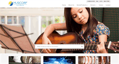 Desktop Screenshot of musicorp.com.au